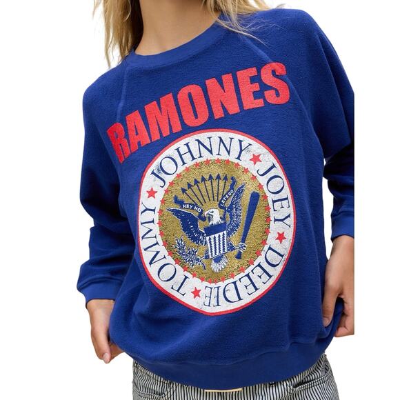 DAYDREAMER Ramones Gold Seal Reverse Raglan Size S New w/o Tag MSRP $145 - Picture 10 of 16
